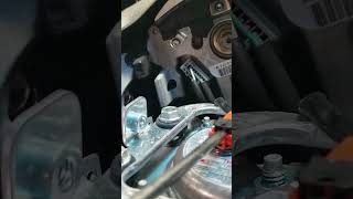 Broken Clock Spring Repair 🚗🔩🚗 Infiniti QX56 [upl. by Aiket]