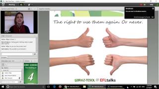 Daphne Walder Coursebooks and Teachers Rights EFLtalks for BRAZ TESOL 2017 [upl. by Einwahs]