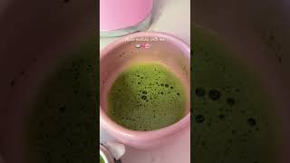 Make matcha with me 🍵🌸🫧 [upl. by Kassab]