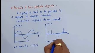 Periodic amp NonPeriodic Signals  Signals amp Systems  Classification of Signals [upl. by Jariah847]