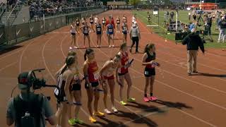 Girls Distance Medley Relay Invitational  Arcadia Invitational 2024 Full Race [upl. by Corron467]