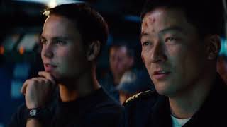 battleship 2012 movie clips Tsunami Buoy Counterattack [upl. by Eeryk663]