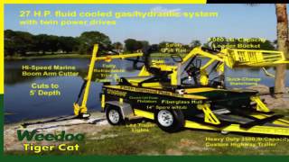 Weedoo Boats Lake Rakes Harvester amp Water Weed Conveyor [upl. by Dotty]