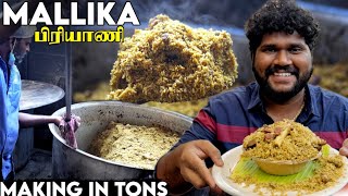 Mallika Biriyani 🔥  Making Tons Of Biriyani Every Single Day  Foodie Prabu [upl. by Shaun]