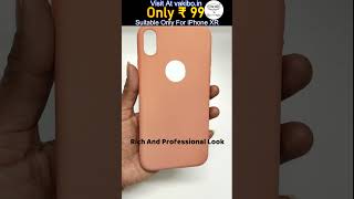 VAKIBO Matte soft Silicon TPU Back Cover Case Suitable for iPhone XR [upl. by Elleinwad555]