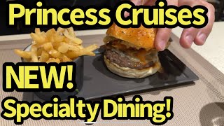 NEW Princess Cruise Line Specialty Dining Concept Salty Dog Gastropub Full Dining Review [upl. by Leoni141]