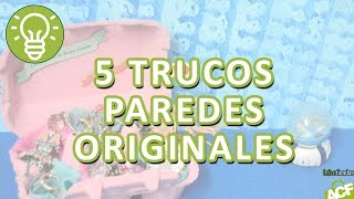 🖐💡 5 trucos para pintar paredes originales  Bricotiendas [upl. by Gemoets959]