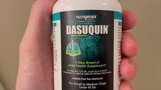 Dasuquin for Dogs My Honest Review [upl. by Anaitat]