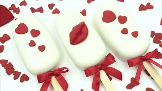 How To Make Valentine Cakesicles [upl. by Nnylkcaj]