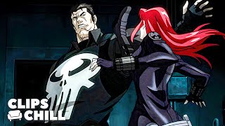 All The Best Action Scenes From Avengers Confidential Black Widow amp Punisher [upl. by Julius]