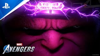 Trailer de Marvels Avengers A Ameaça MODOK  PS4 [upl. by Novaj306]