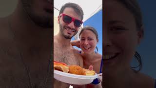 My American wife first time celebrating Ferragosto in Italy [upl. by Lombardy983]