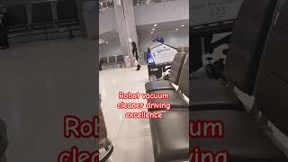 Robot Vacuum Cleaner thailand airport asmr vacuumcleaner [upl. by Nongim]