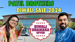 Patel Brothers ✨ DIWALI SALE 2024 ✨  HUGE Discounts On Desi Groceries [upl. by Annovaj84]