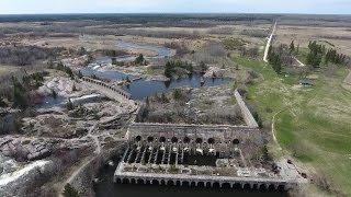 the Old Pinawa Hydro Dam [upl. by Yraek]