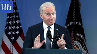 Biden Promotes Infrastructure Bill Continues Selling Stalled Build Back Better Agenda [upl. by Andi250]