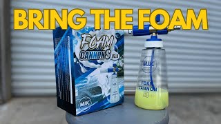 MJJC Foam Cannon S V30 Review [upl. by Gibbons]