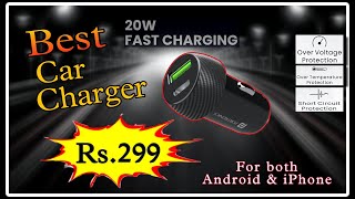 Best Car Charger Under Rs500  Best carcharger For iPhone [upl. by Anabahs]