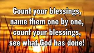 Count Your Blessings Ingrid DuMosch amp The London Fox Singers  MVL  roncobb1 [upl. by Ninetta]