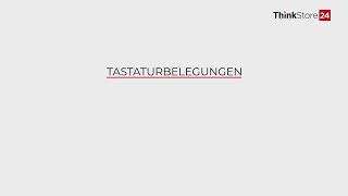 Thinkstore24de  Tastaturbelegungen [upl. by Ahsena]