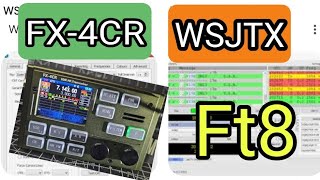 FX4CR WSJTX FT8  SETTINGS [upl. by Aynatal]