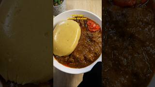 Recette de Foutou Sauce graine recette ideerepas foutou saucegraine ammey shortvideo [upl. by Pirri]