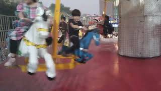 Horse 🐎 swing in joyland  joyland swinging enjoyment  fun land joyland 🐎🪅🎡🎉🎊💓💖💞 [upl. by Nagyam]