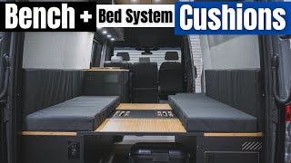 Bench Bed System Custom Cushions  Serg Supply [upl. by Farkas]