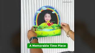 Unique Clock with Image Printing on Acrylic [upl. by Yelahc]