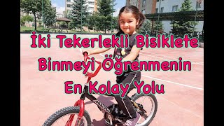 İki tekerlekli bisiklet kullanmayı öğretmenin en kolay yolu bisiklet bicycle bisikleteğitimi [upl. by Barron]