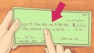 How To Write A Check [upl. by Meingolda]