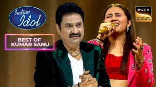 Kumar Sanu को बहुत पसंद आई Adya की यह Performance  Indian Idol 14  Best Of Kumar Sanu [upl. by Chap]