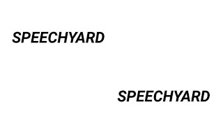 Learning English with Speechyard [upl. by Nikal518]