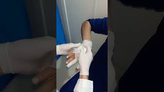 How to fingers bandaging [upl. by Thornton]