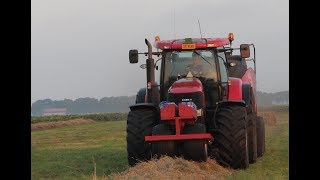 gras persen en wikkelen met loonbedrijf Stevens WildervankCase pumamaxxum [upl. by Initirb]