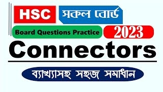 HSC  Connectors Board Question Practice 2023 with Bangla Explanation studentsstudio [upl. by Eyllek]