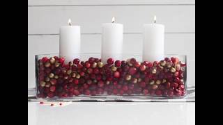 CranberryFilled Candle Holder [upl. by Daph]