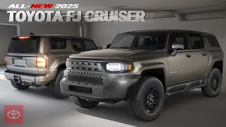 ALL NEW 2025 TOYOTA FJ CRUISER REVEALED REDESIGN  Digimods DESIGN [upl. by Dahsraf]