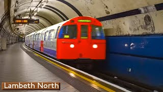 Lambeth North  Bakerloo line  London Underground  1972 Tube Stock [upl. by Carolle237]