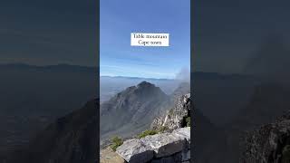 Table mountain cape town South Africa youtubeshorts youtube video [upl. by Latyrc]