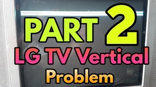 LG TV Vertical Line Problem Part 2  Solved Without Ic Change  Led Tv Repair [upl. by Mccourt657]