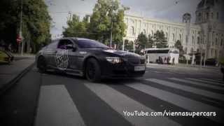 BMW M6 with CUSTOM PIPES  BRUTAL Sound [upl. by Seaden529]