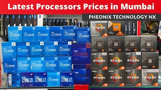 Intel amp AMD Ryzen Processors Prices in Lamington Road Mumbai  Pheonix Technology nx [upl. by Yesmar]