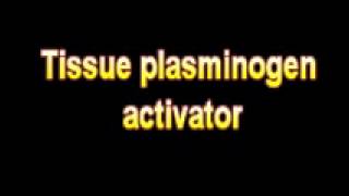 What Is The Definition Of Tissue plasminogen activator [upl. by Haya77]