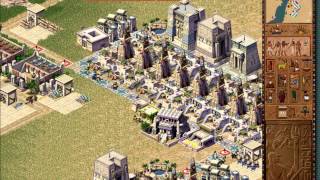 Pharaoh Walkthrough Mission 17  Waset Thebes 12 [upl. by Idahs]