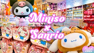 Miniso x Sanrio Shop With Me  Mini Haul amp Review  Cute Affordable Housewares  No Talking [upl. by Lamb]