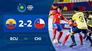 ECUADOR vs CHILE 22  RESUMEN  CONMEBOL SUB20FS  FASE DE GRUPOS [upl. by Olive]