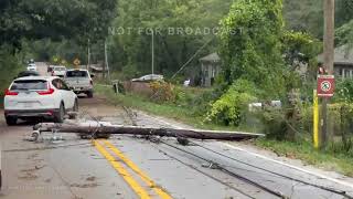 09272024 Asheville NC  Flash Flooding from Helene [upl. by Dnalyram700]