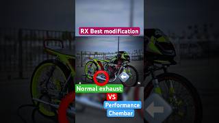 Rx best modifications performance chembar rx135 rx100 2stroke rx rider bike [upl. by Rebmetpes]