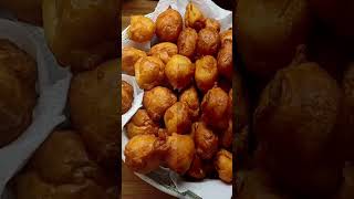 Gogoși cu lingura🧡 gogosi donuts reteta recipe dulce yummy desert desserts mini yt shorts [upl. by Laertnom]